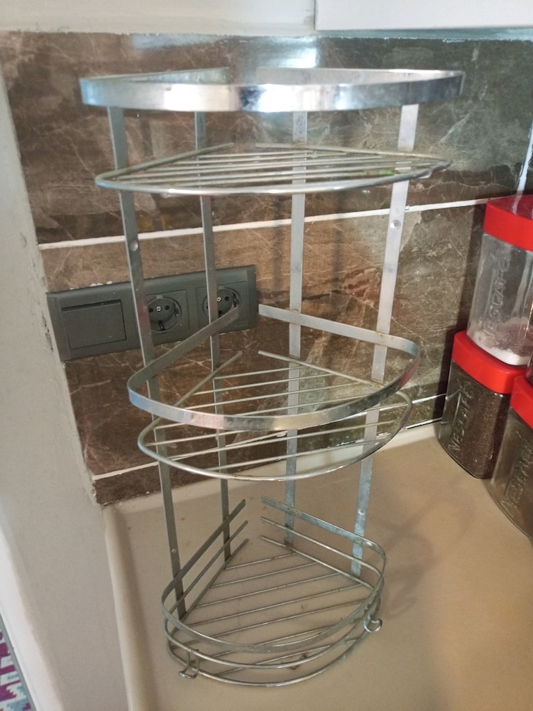 3 lü banyo rafı - 3