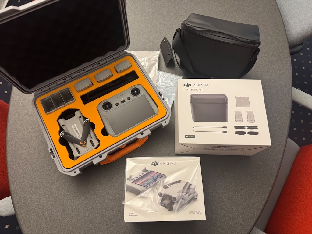 Dji Mini 3 Pro Drone + Fly More Combo Kit 4 Aylık TR Garantili