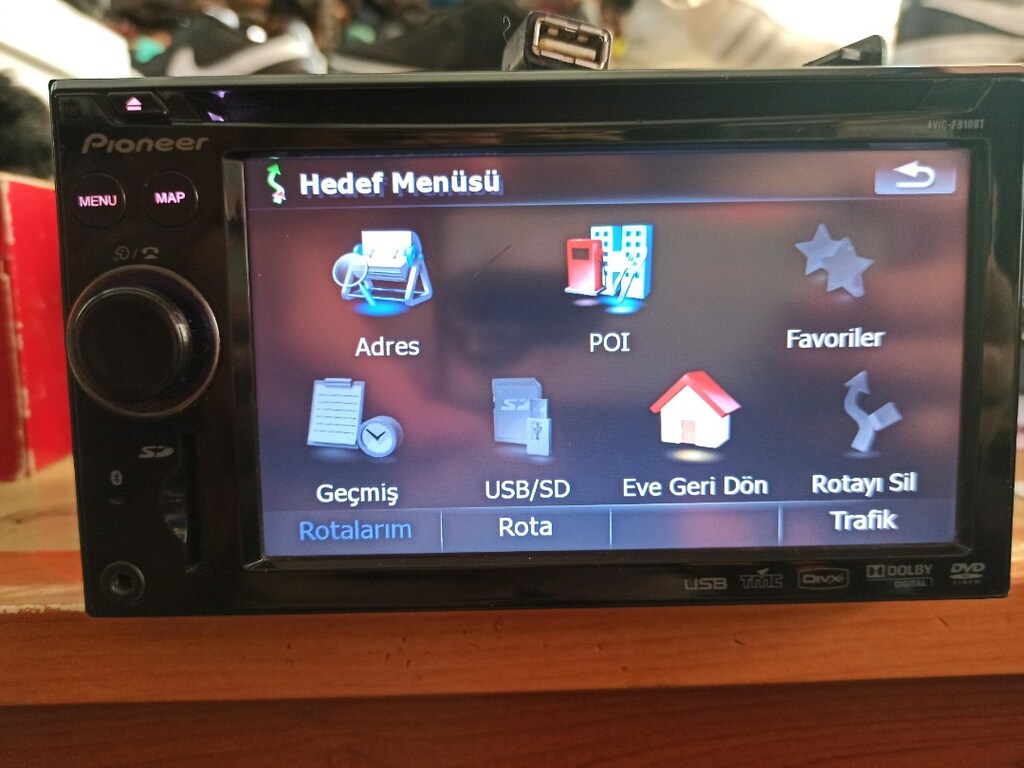 eski seri Pioneer USB AUX RADYO 3ANFİ CİKİSLİ OTO TEYP sorunsuz durumd - 7
