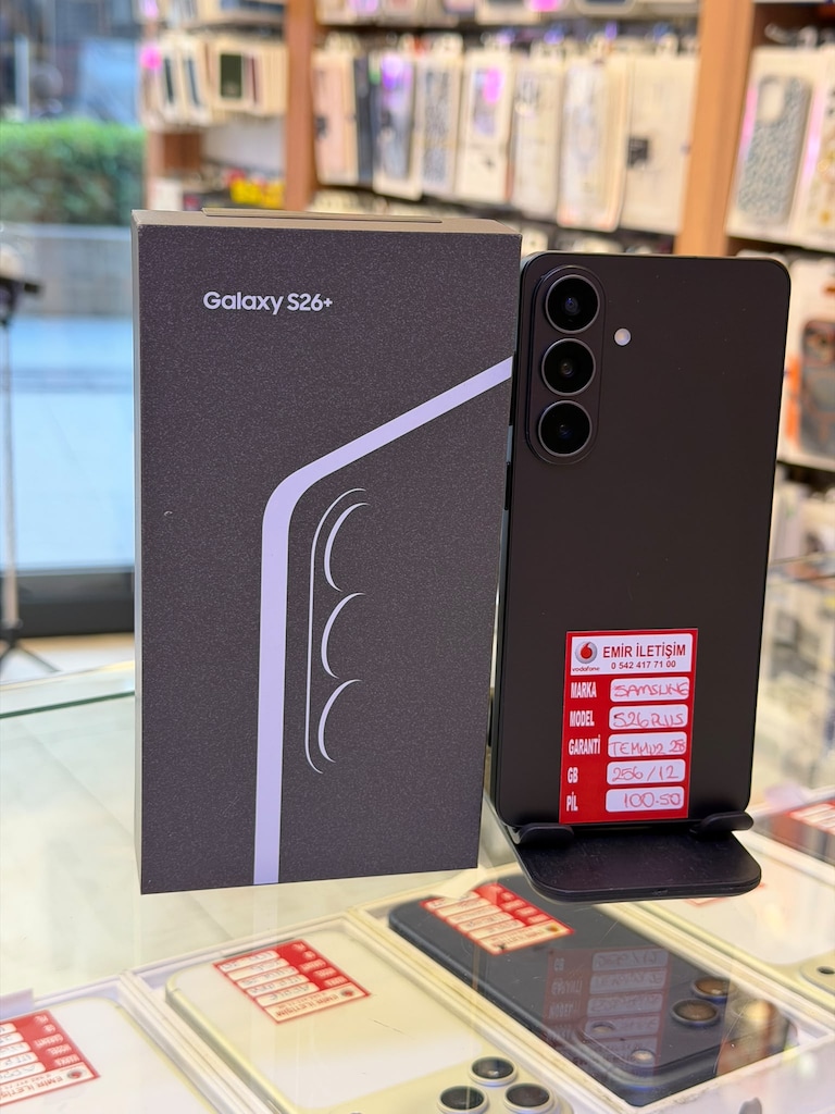S26 PLUS 256 GB 3 HAFTA KULLANILMIŞ PİL 100 - 2