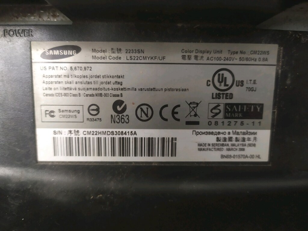 Samsung 22 inç monitör - 6