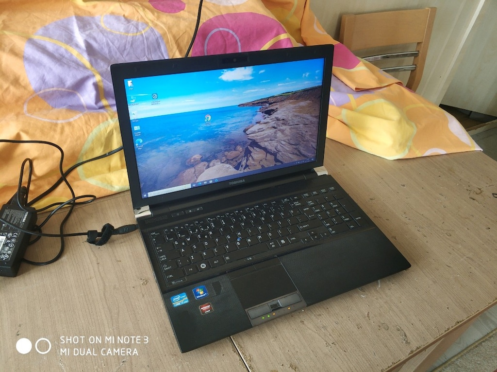 toşhiba 8 GB rem 128 ssd Windows 10 yüklü temiz laptop - 7