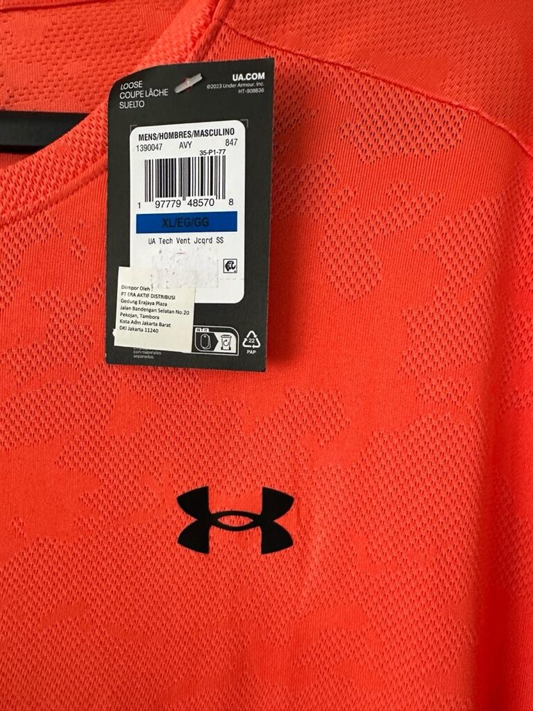Under Armour Turuncu Spor Tişört XL - 2