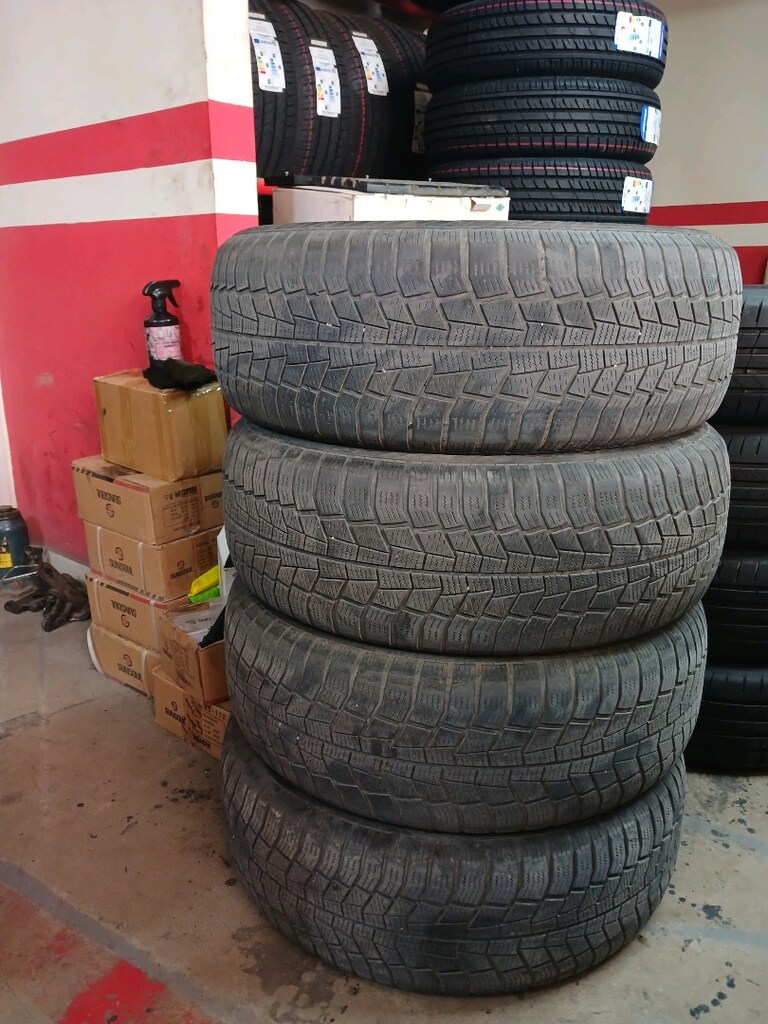 KIŞ LASTİĞİ 4 ADET TEMİZ ÇIKMA, 235x60x18 Gizlaved Alman Malı - 3