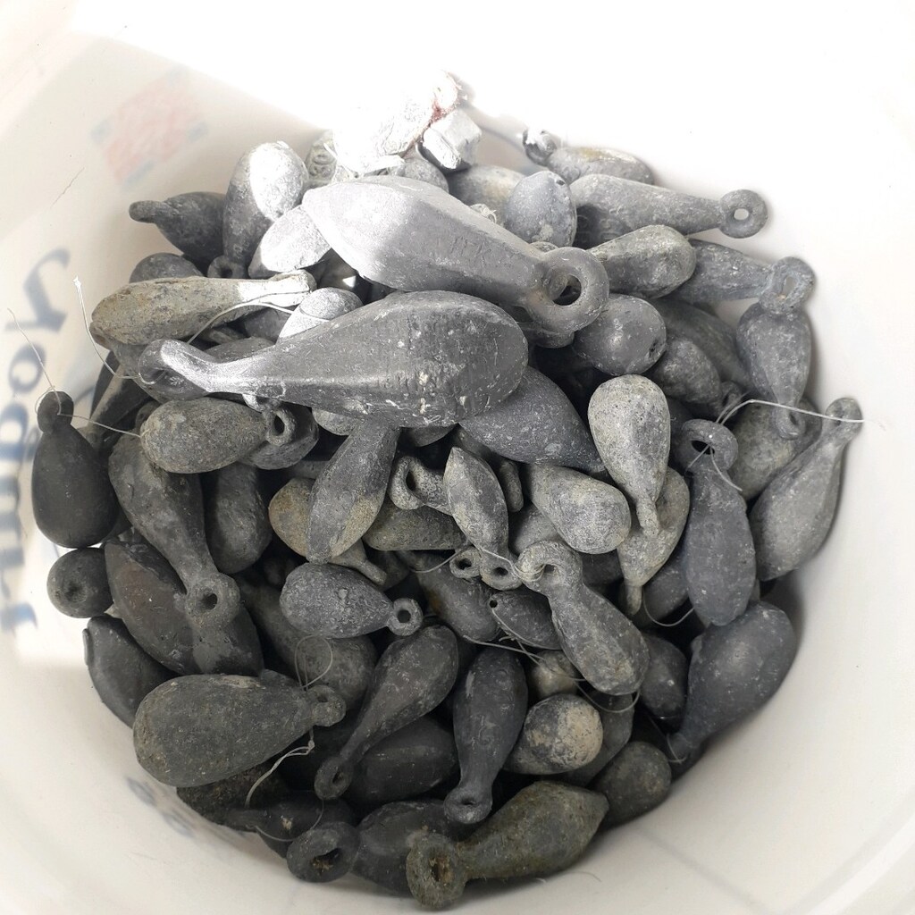 40 kilogram karışık gramlarda olta kurşunu - 3
