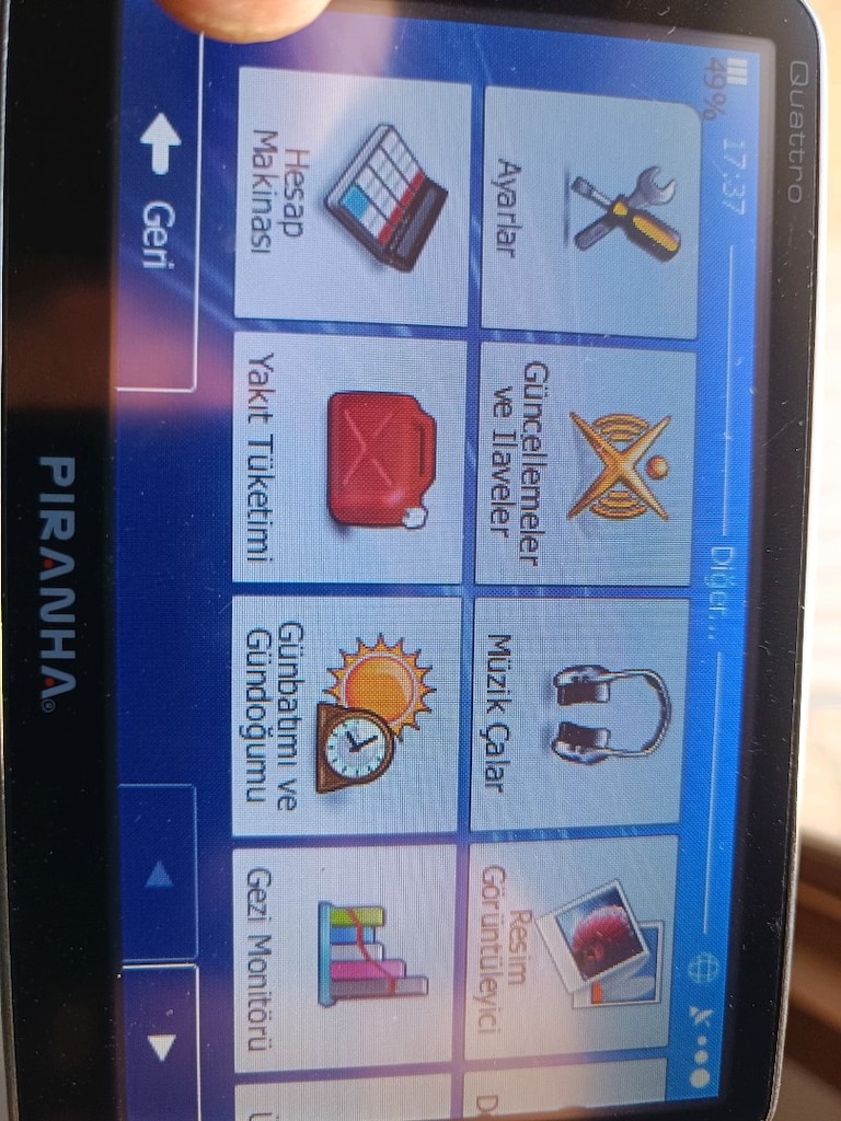 Navigasyon 5" TV, Multimedya, SD kutulu - 8