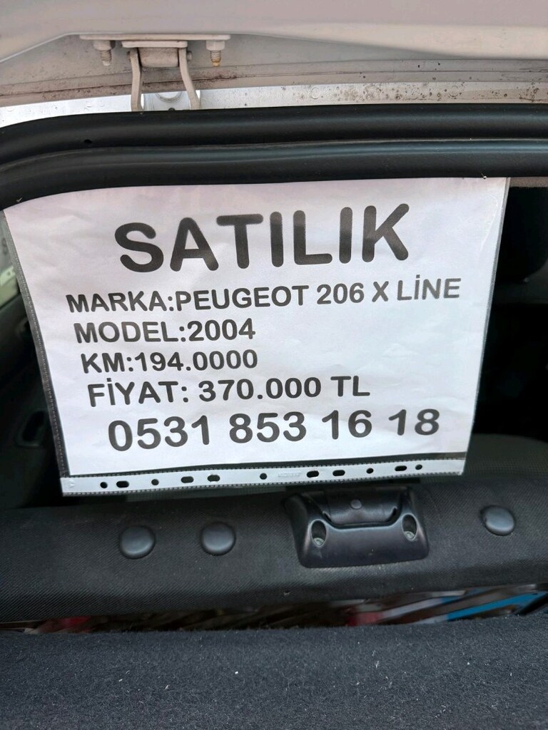 SAHİBİNDEN TEMİZ PEJO 206 - 14