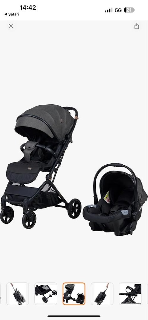 Prego Solo Vıp Travel Bebek Arabası Kabin Boy - 5
