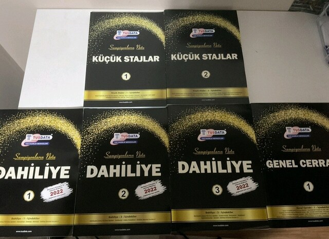 2022 Baskı TUS Kaynak Seti 6 kitap