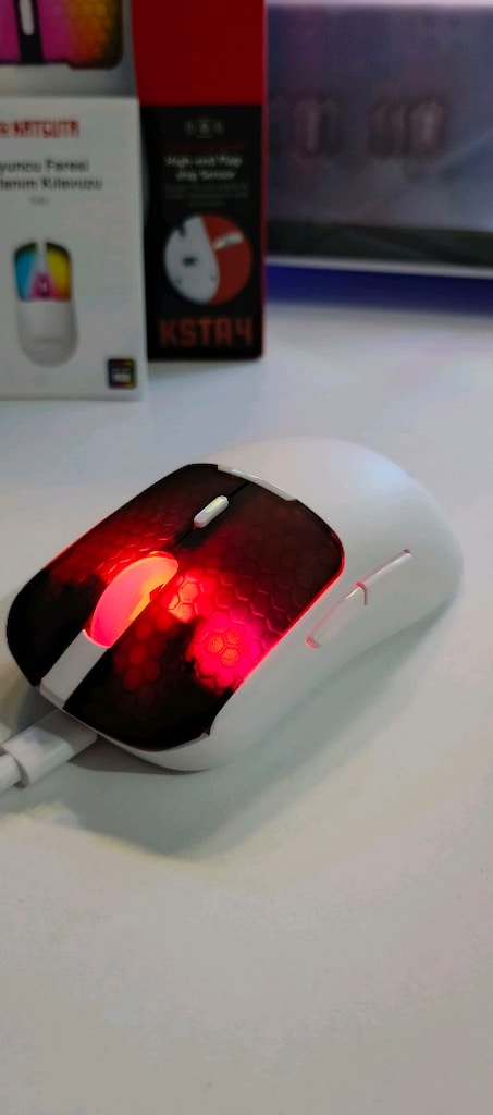 KATSUTA KTSA4 KABLOLU/BLUETOOTH/2.4 GHZ KABLOSUZ GAMİNG MOUSE - 9