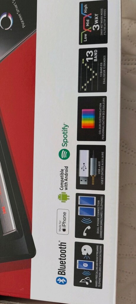 pioneer deh s 520 bt uzun sase orjinteyp sifir kutu fuul ozellik 2026 - 6