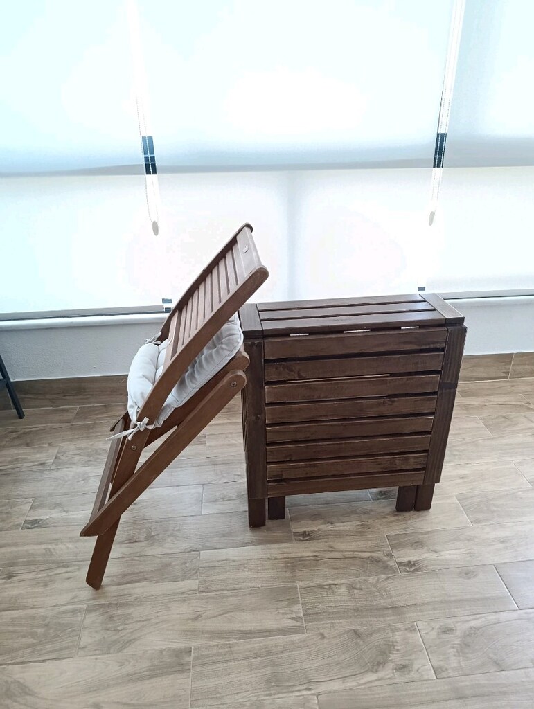 Ahşap Balkon Masa Sandalye Takımı - 5