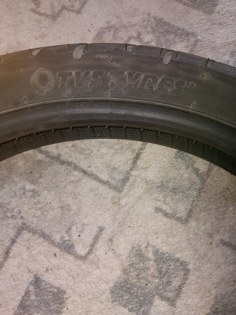 MOTOSİKLET-TVS Raider 125-ORİJİNAL ön lastik-80/100-17 - 2