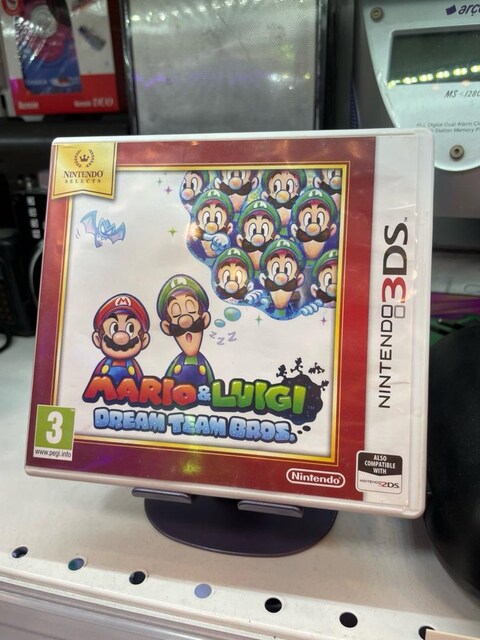 mario luigi dream team bros 3ds oyunu