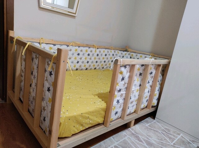 Montessori Karyola el yapımı kaliteli doğal ahşap