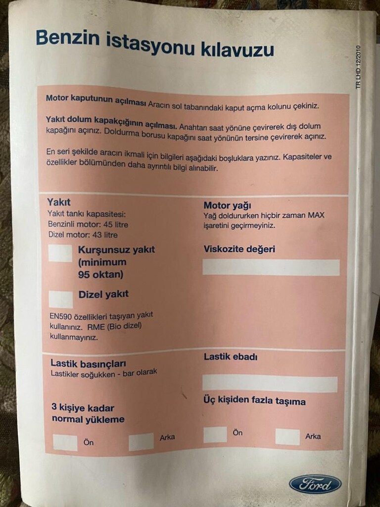 ford fiesta el kitapçığı - 2