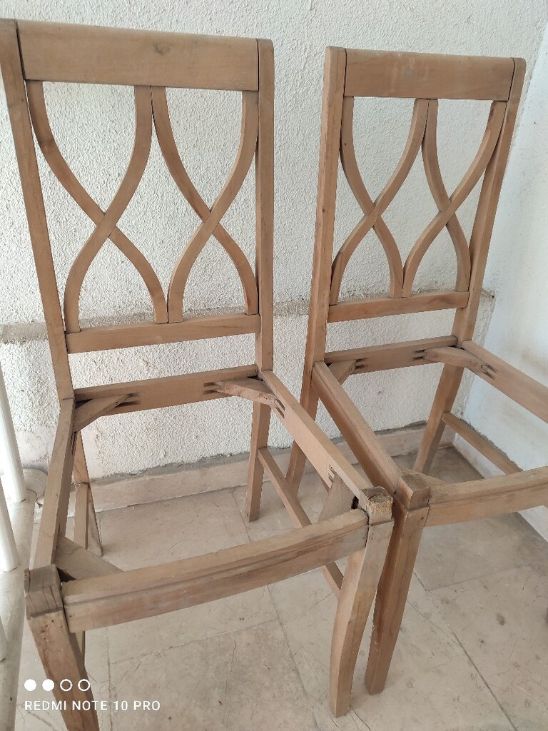 ÜCRETSİZ 8 adet ham sandalye - 4