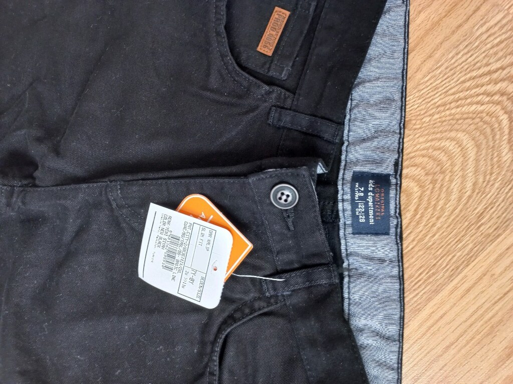 7/8 YAŞ LCWAİKİKİ SİYAH KOT PANTALON - 2