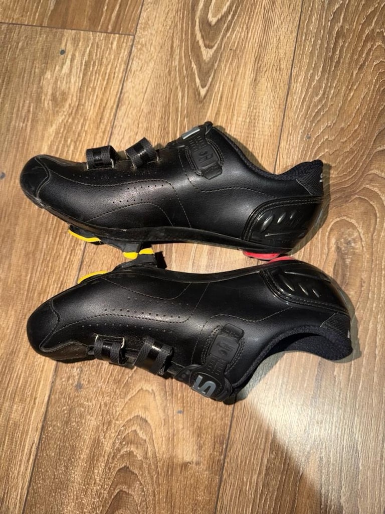SidiSIDI ALBA 2 YOL BİSİKLETİ AYAKKABISI +Shimano SPD-SL SM-SH11 Sarı - 2