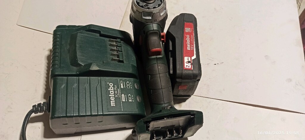ORİJİNAL METABO 18 VOLT BEATS UÇLU ŞARJLI MATKAP - 8