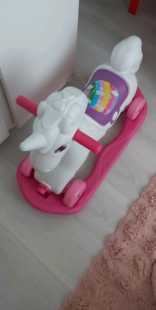 Unicorn oyuncak sallanan at - 3