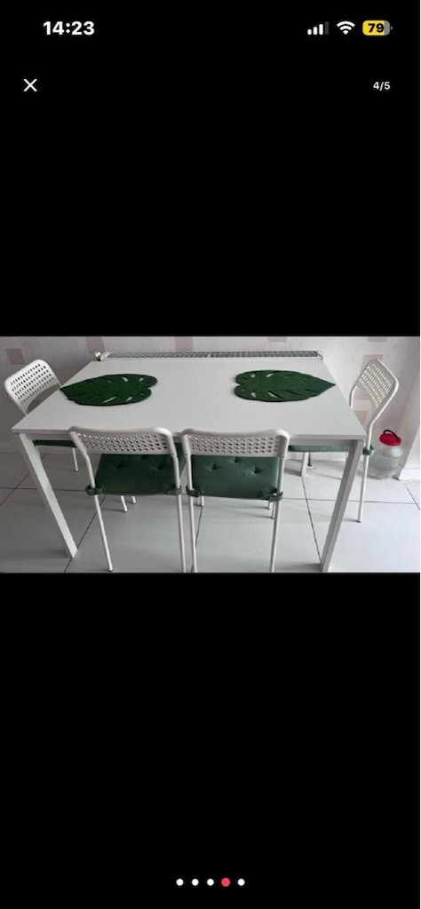 ikea masa sandalye takımı - 3
