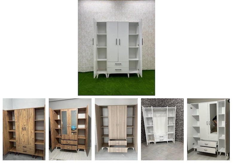 4 kapaklı elbise dolabı xsbyzxboay - 6