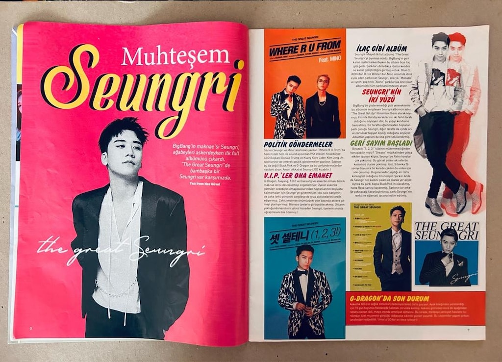 Kore Pop Dergisi. - 4