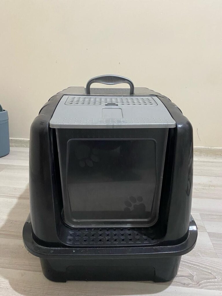 Kedi Taşıma Çantası ve Tuvalet Seti - 9