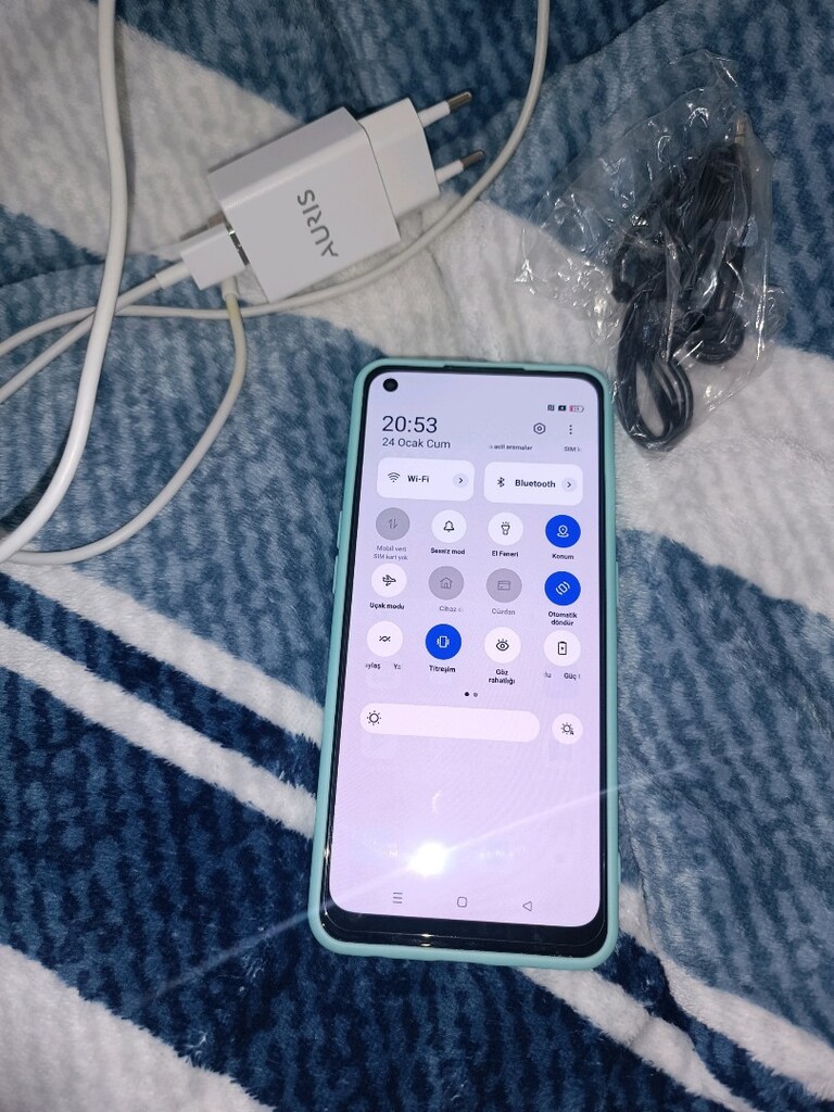 oppo a74 NFC 128gb hafıza 8gb ram yurtiçi cihazı tr - 7