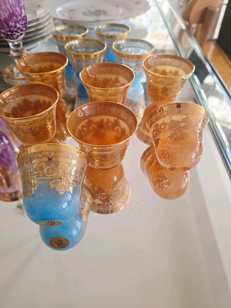 Made in Italy Altın Kaplama Likör Takımı - 2