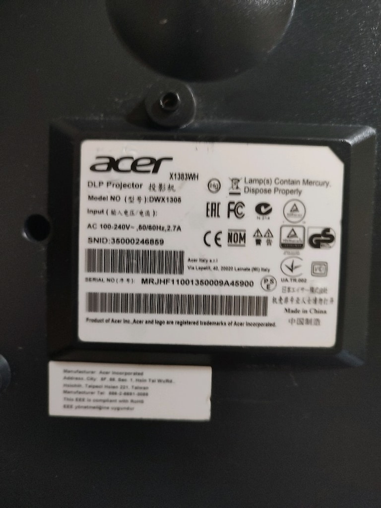 ACER MARKA PROJEKSİYON AÇIKLAMAYI OKUYUN!!!! - 5