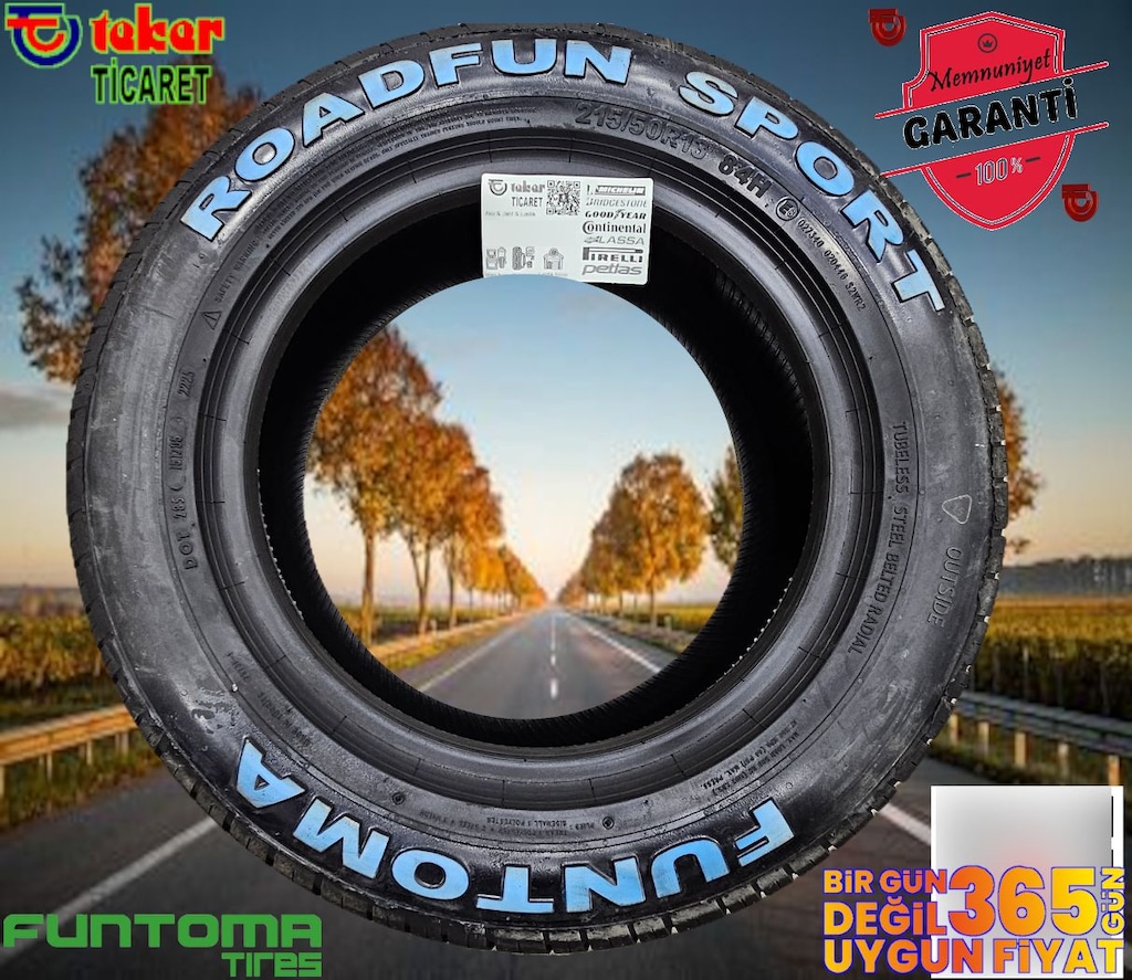 215 50 13 FUNTOMA # MEVSİMLİK # TEKER TİCARET - 2