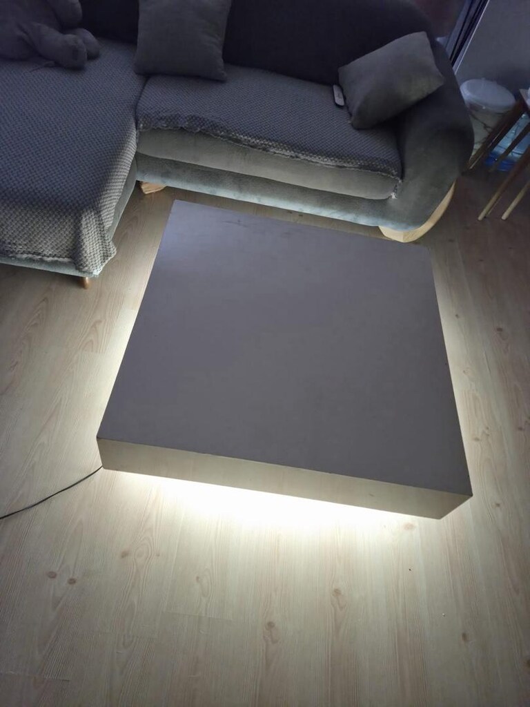 orta sehpa 110x110 Led aydınlatmalı - 2