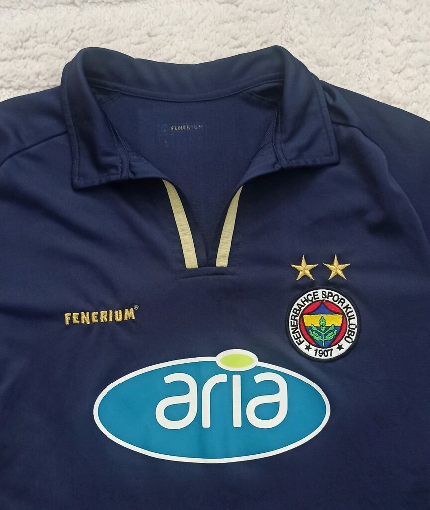 2003-2004 Marco Aurelio Orijinal Fenerbahçe Deplasman Forma Fenerium - 3