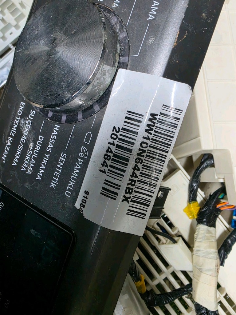 Samsung WW10N644RBX Çamaşır Makinesi İkinci El Komple Kazan Grubu (Tem - 4