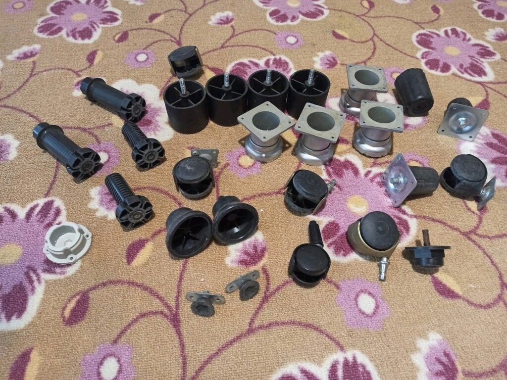 mobilya ve dolap tekerlekleri dolap ayakları - 2