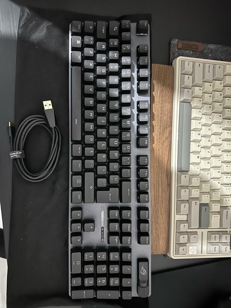 ASUS ROG Strix Scope II ROG Nx Snow Switch RGB Kablolu Mekanik Klavye - 4