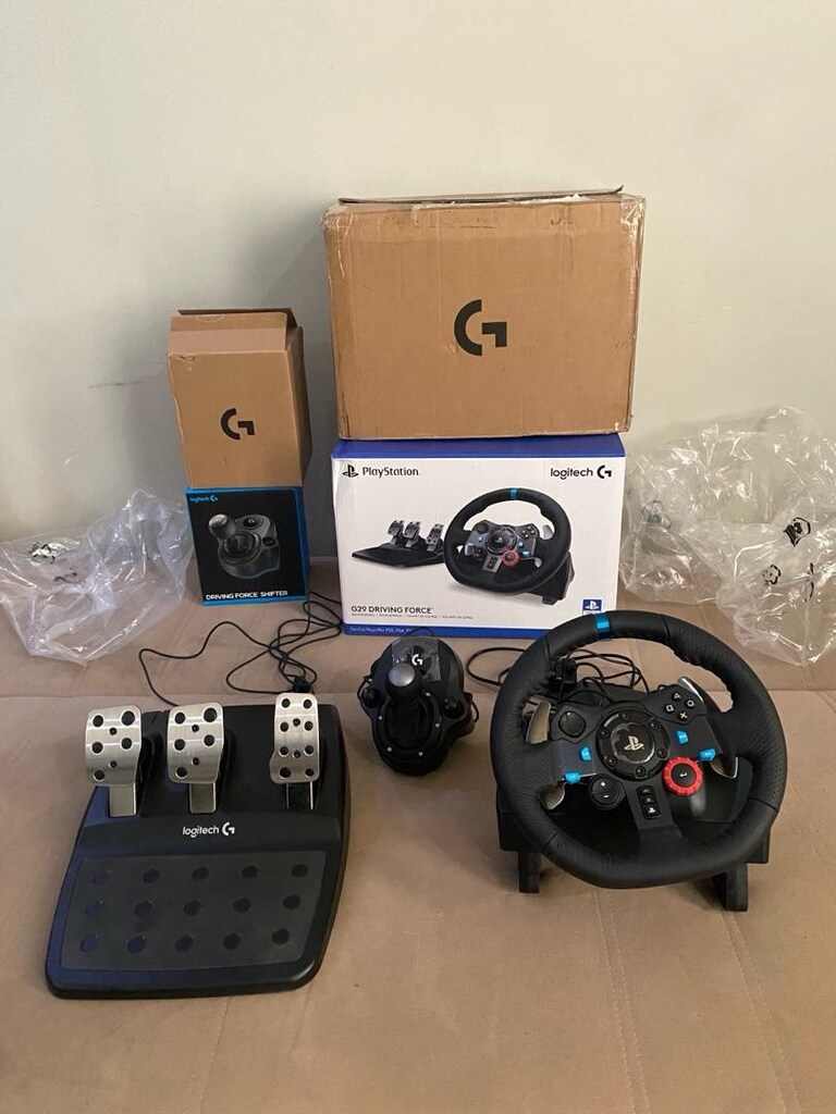 Logitech G29 direksiyon seti ve vites acil tertemiz - 7