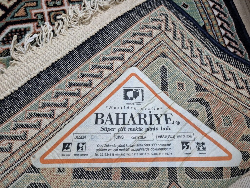 Bahariye Yünlü Halı 4 m2 - 3