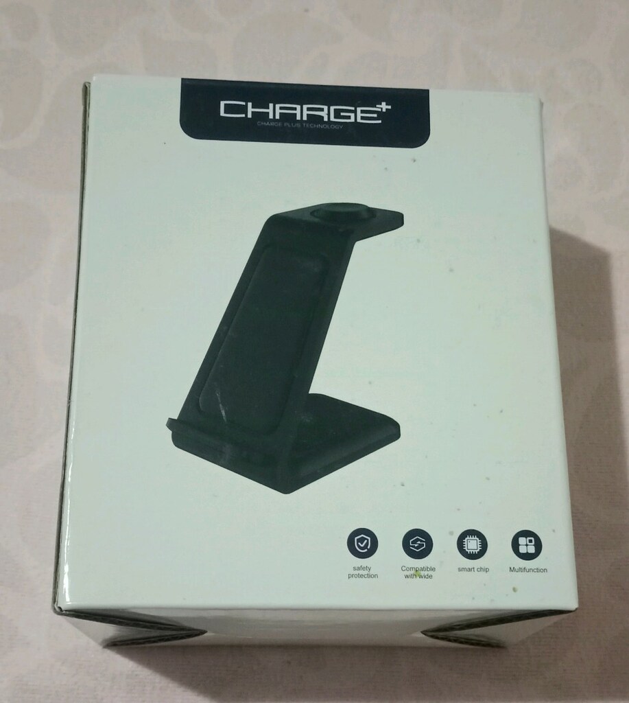 3-in-1 Kablosuz Şarj Standı, Telefon Saat, Ayarlanabilir Açıl... - 3