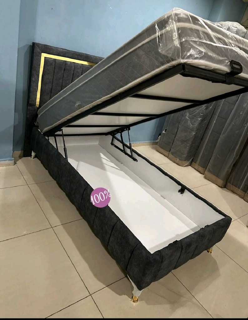 TEK KİŞİLİK BAZA BAŞLIK YATAK SETİ - 3