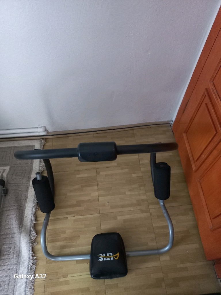 koşu bisikleti ve karın kası aleti, fitness topu - 5