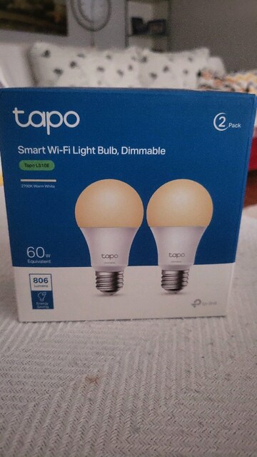 Tapo wifi ampul 2 li set