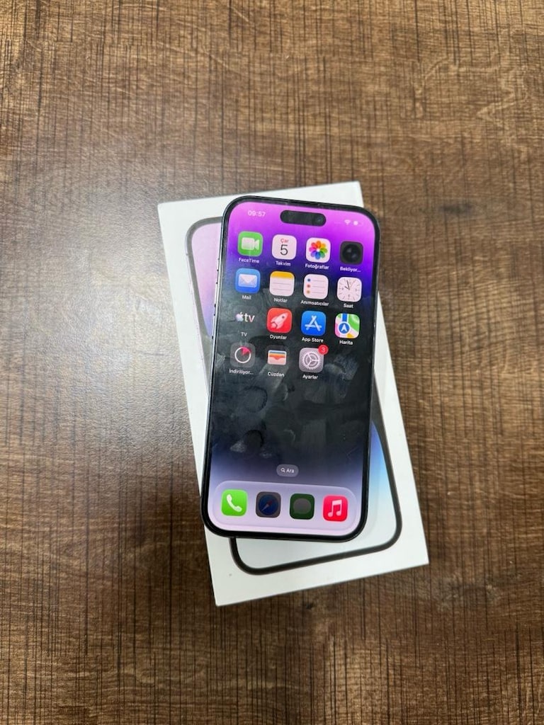 İPHONE 14 PRO 128 GB YURTİÇİ PİL VE KAMERA ORJİNALİYDE DEĞİŞTİ PİL 100 - 4