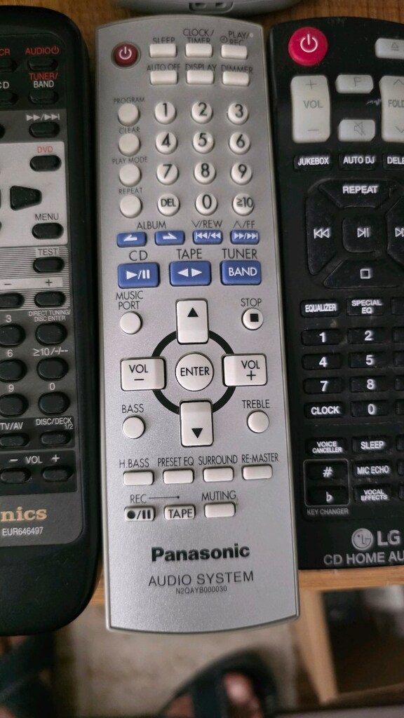 Sony, Technics, panasonic, Philips müzik seti, Pioneer dvd kumandaları - 8