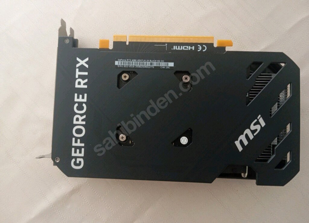 temiz rtx 4060 msı ventus - 3