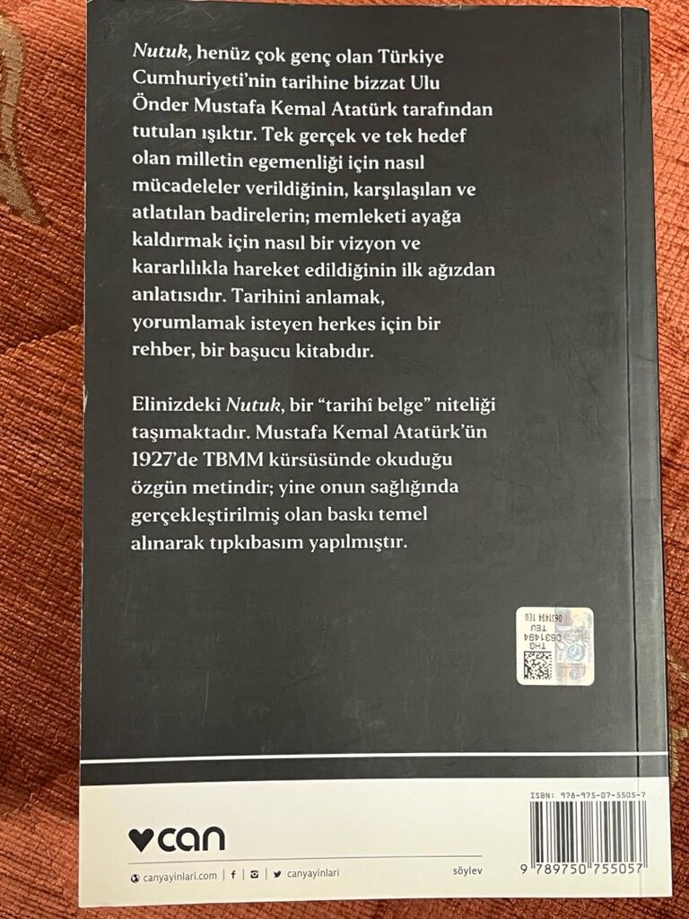 Mustafa Kemal Atatürk Nutuk kitabı - 2
