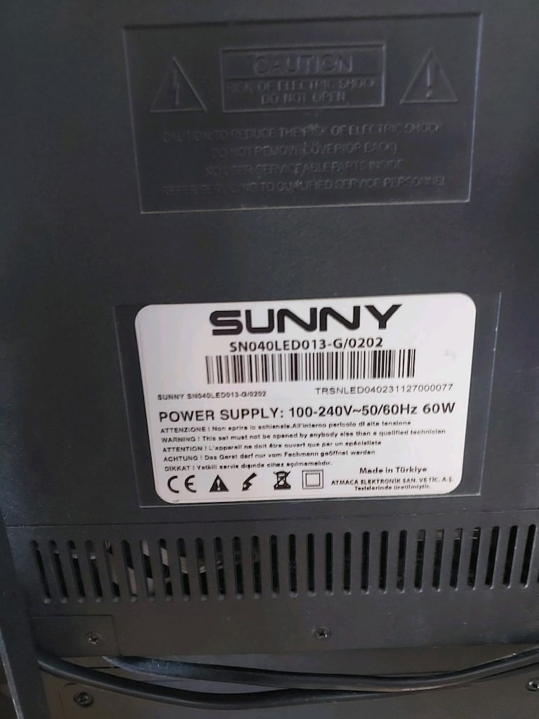 sunny 40 inç 102 ekram tv - 2