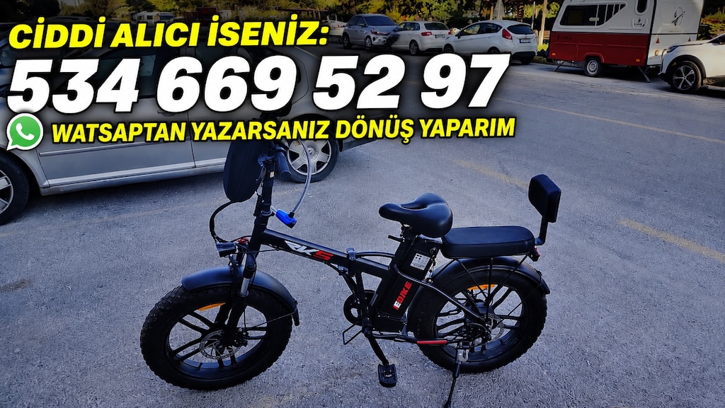ELEKTRİKLİ BİSİKLET RKS RS3 PRO 22 AY GARANTİLİ - 2